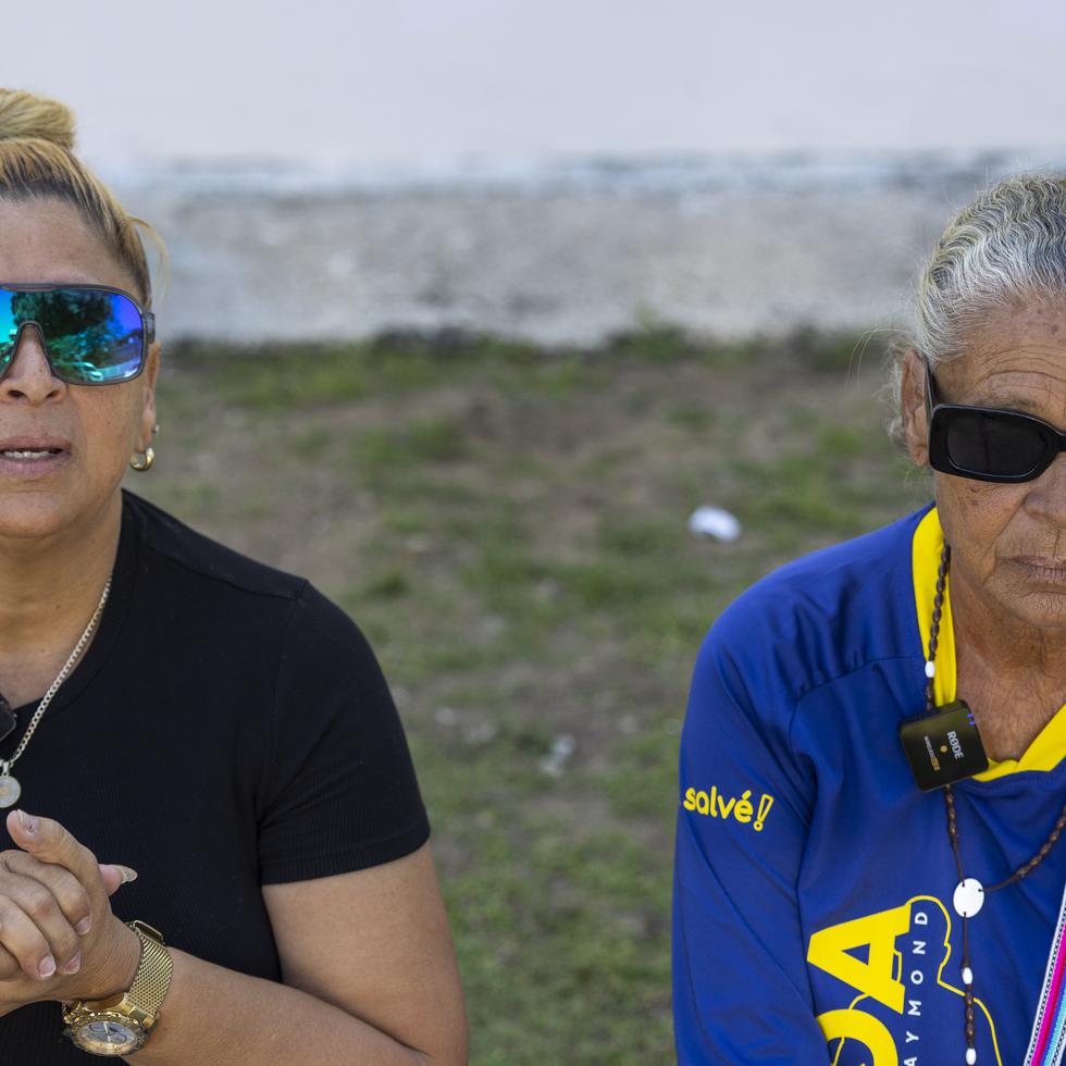 Johanna Torres Rodríguez (izquierda) y su madre, Carmen Rosa Rodríguez Rivera, narraron sus vivencias durante la desaparición de la mujer de 71 años.