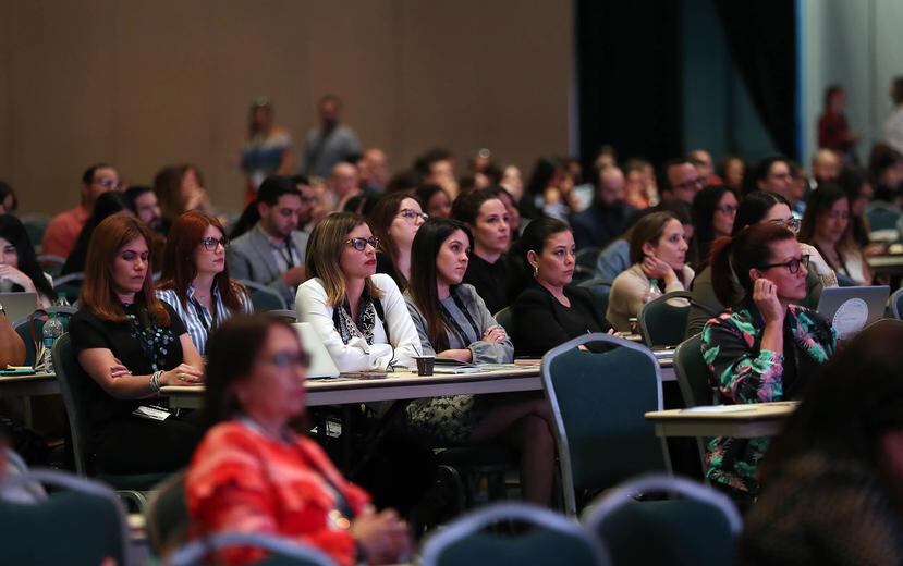 Cientos de profesionales acudieron al SME Digital Forum celebrada en el Centro de Convenciones de Puerto Rico, en San Juan.
