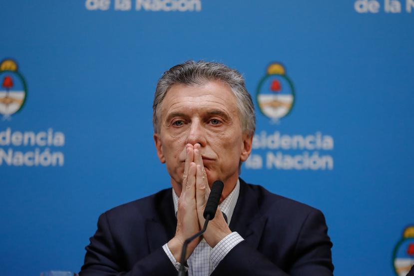 En la imagen el expresidente de Argentina, Mauricio Macri (2015-2019). EFE/ Juan Ignacio Roncoroni/Archivo